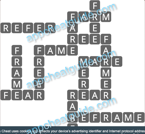 Wordscapes 14125 Height 2 13 Master answer image answer