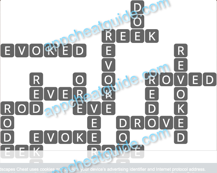 Wordscapes 14153 Far 4 9 Master answer image answer