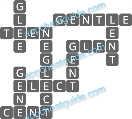 Wordscapes 14183 Crest 8 7 Master answer image answer