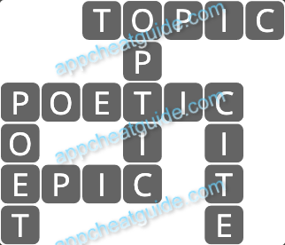 Wordscapes 14214 Sierra 4 6 Master answer image answer