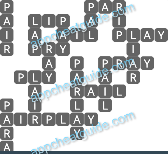 Wordscapes 14216 Sierra 4 8 Master answer image answer