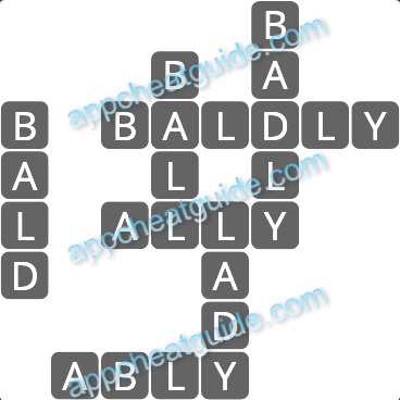 Wordscapes 14223 Sierra 4 15 Master answer image answer