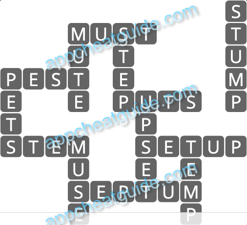 Wordscapes 14328 Brood 8 8 Master answer image answer