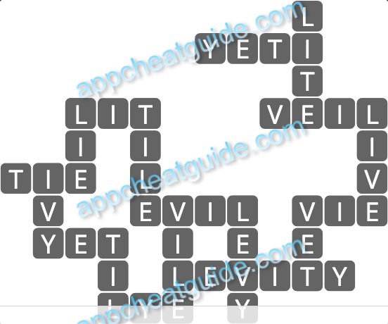 Wordscapes 14354 Mist 10 2 Master answer image answer