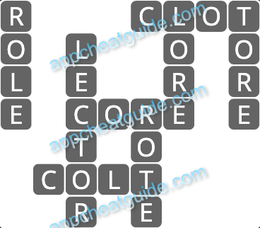 Wordscapes 14368 Mist 10 16 Master answer image answer