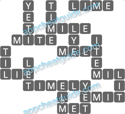 Wordscapes 14424 Rapid 4 8 Master answer image answer