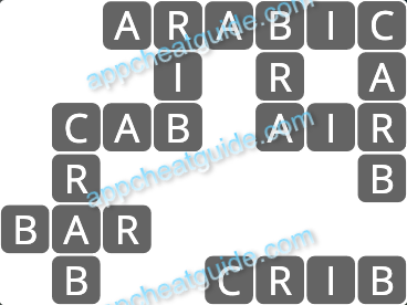 Wordscapes 14428 Rapid 4 12 Master answer image answer