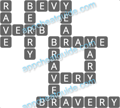 Wordscapes 14606 Bright 15 14 Master answer image answer