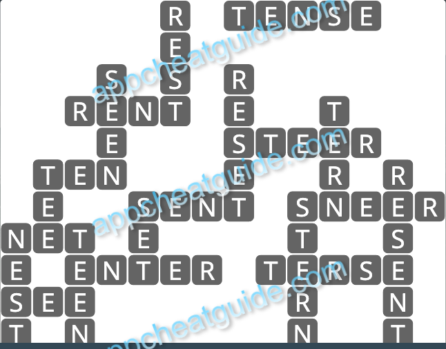 Wordscapes 14645 Pond 2 5 Master answer image answer