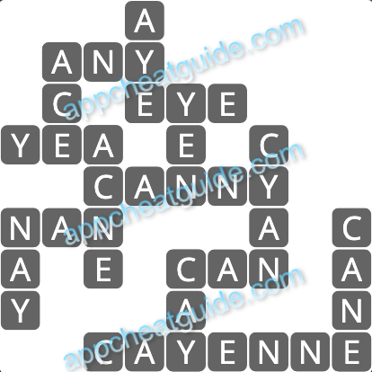 Wordscapes 14786 Brook 6 2 Master answer image answer