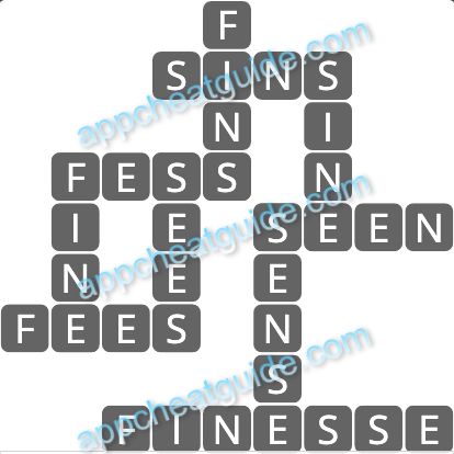 Wordscapes 14801 Mist 12 1 Master answer image answer