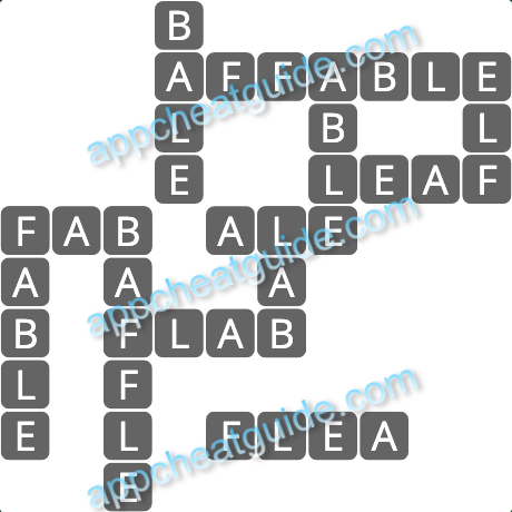 Wordscapes 14839 Mist 13 7 Master answer image answer