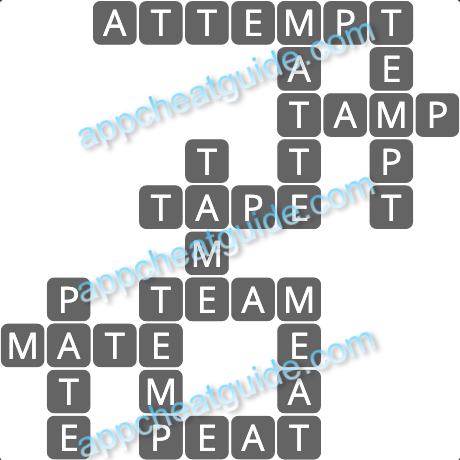 Wordscapes 14887 Clear 2 7 Master answer image answer