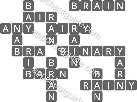 Wordscapes 150 Pillar 6  Canyon answer image answer