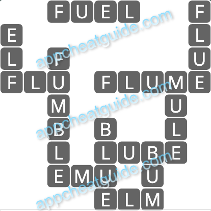 Wordscapes 15027 Pebble 7 3 Master answer image answer