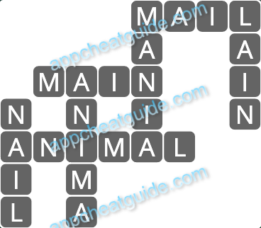 Wordscapes 15049 Azure 3 9 Master answer image answer