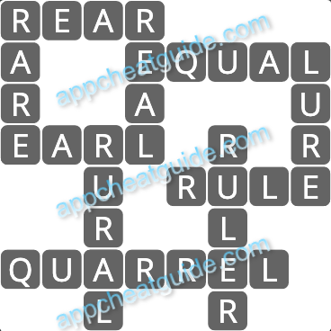Wordscapes 15075 Azure 4 3 Master answer image answer