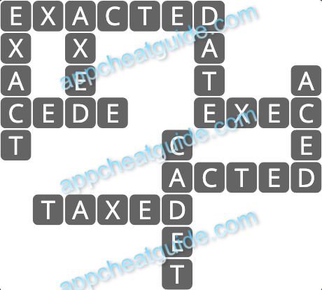 Wordscapes 15105 Leaf 7 1 Master answer image answer