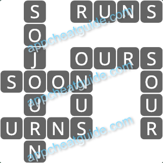 Wordscapes 15124 Breeze 2 4 Master answer image answer