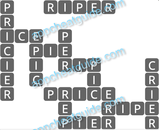 Wordscapes 15156 Melt 2 4 Master answer image answer