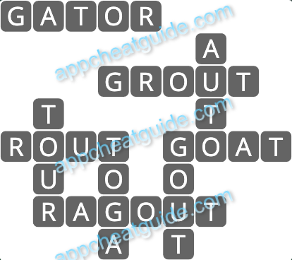 Wordscapes 15198 Cove 3 14 Master answer image answer