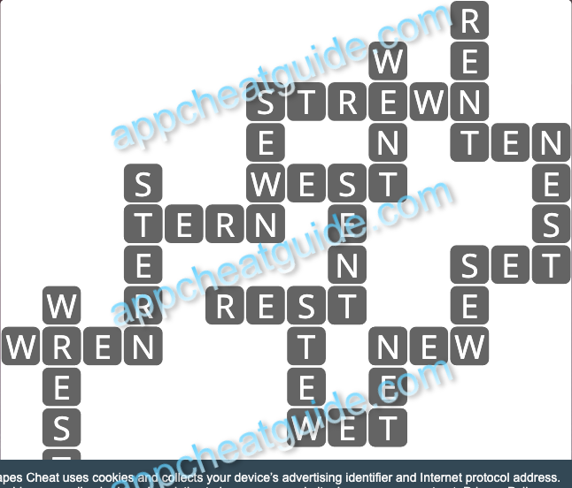 Wordscapes 15258 Blue 5 10 Master answer image answer