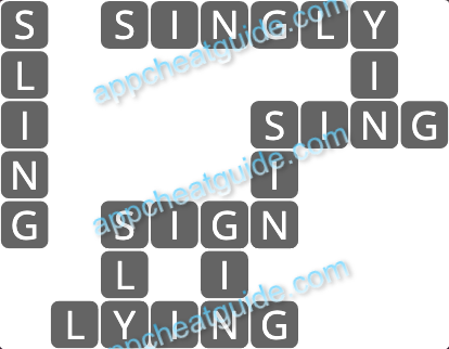 Wordscapes 15293 Wash 4 13 Master answer image answer