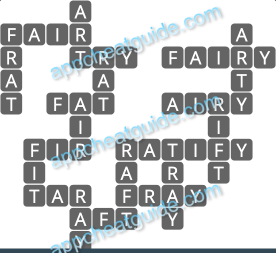 Wordscapes 15410 Light 7 2 Master answer image answer