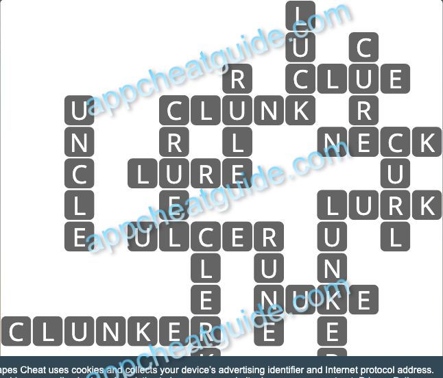 Wordscapes 15421 Light 7 13 Master answer image answer