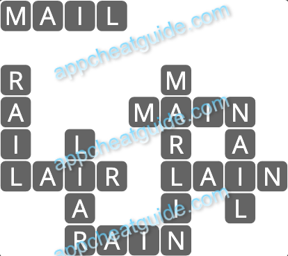 Wordscapes 15441 Slope 2 1 Master answer image answer