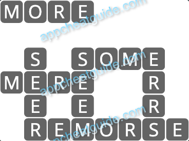 Wordscapes 15457 Bluff 4 1 Master answer image answer