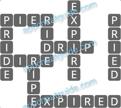 Wordscapes 15460 Bluff 4 4 Master answer image answer