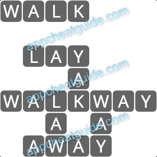 Wordscapes 15461 Bluff 4 5 Master answer image answer