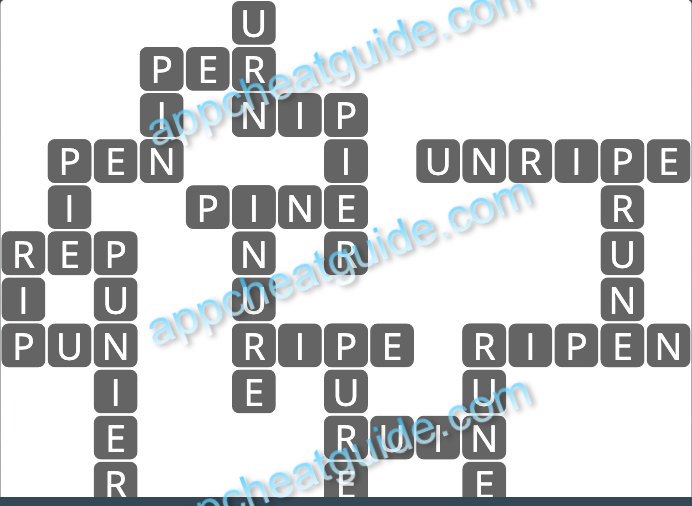 Wordscapes 15467 Bluff 4 11 Master answer image answer