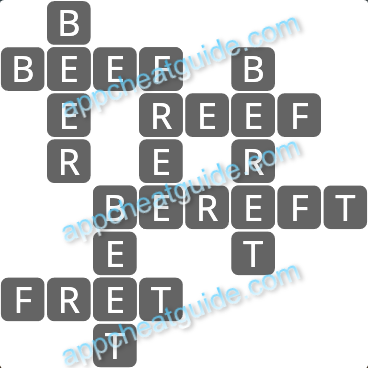 Wordscapes 15500 Cover 7 12 Master answer image answer