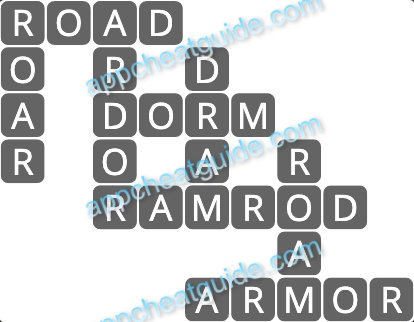 Wordscapes 15509 Wave 6 5 Master answer image answer