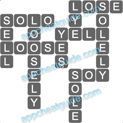 Wordscapes 15555 Polar 2 3 Master answer image answer
