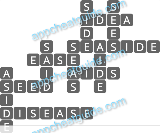 Wordscapes 15580 Valley 16 12 Master answer image answer