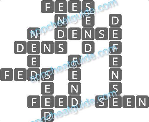 Wordscapes 15609 Fresh 5 9 Master answer image answer