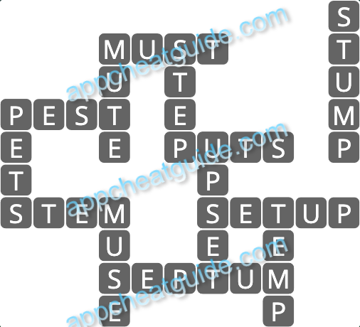 Wordscapes 15619 Vivid 6 3 Master answer image answer