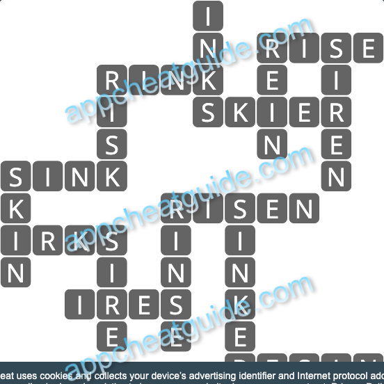 Wordscapes 17701 Ripple 5 5 Master answer image answer