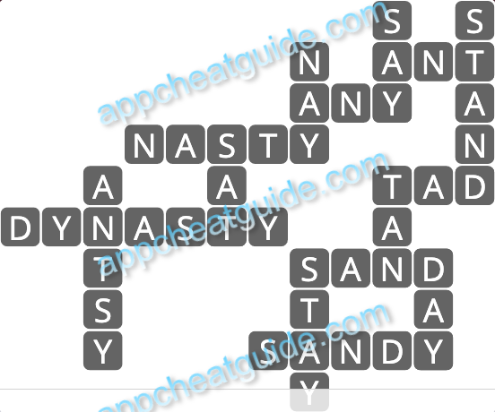 Wordscapes 17745 Ruby 2 1 Master answer image answer
