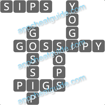 Wordscapes 17762 Chill 5 2 Master answer image answer