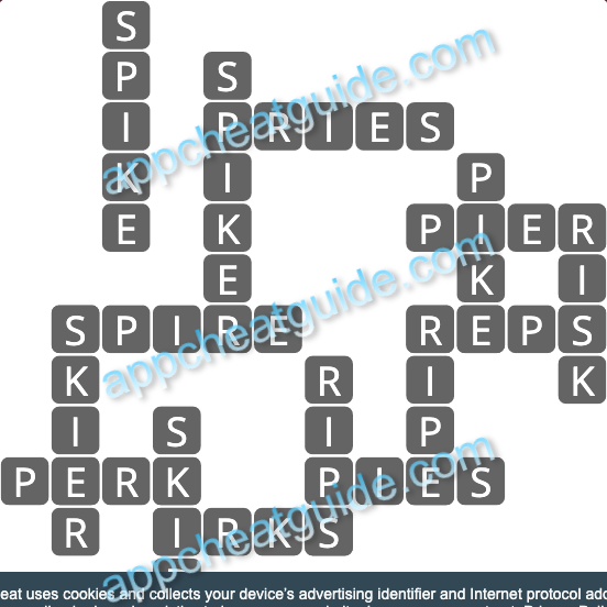 Wordscapes 17769 Chill 5 9 Master answer image answer