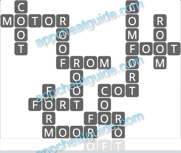 Wordscapes 17797 Pyre 6 5 Master answer image answer