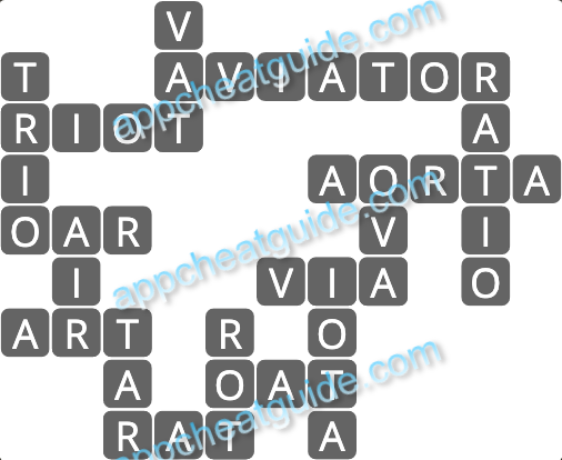 Wordscapes 17865 View 17 9 Master answer image answer