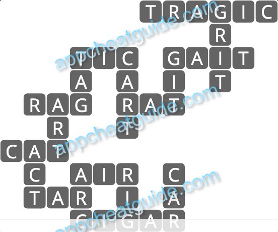 Wordscapes 17880 Strato 6 8 Master answer image answer