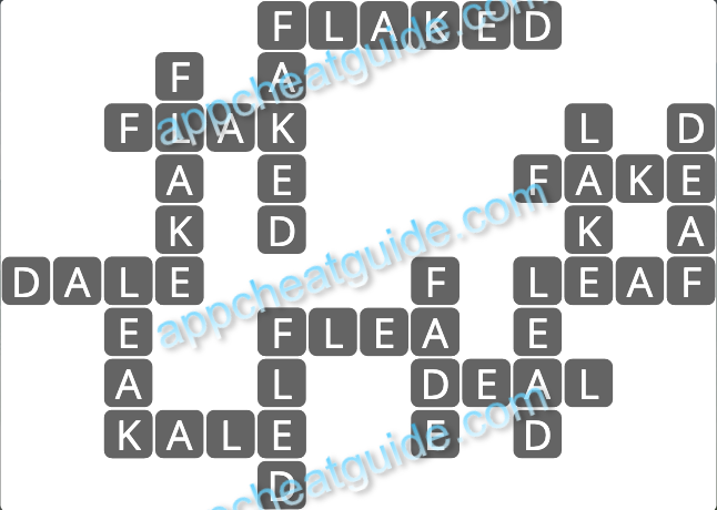 Wordscapes 17942 Bark 2 6 Master answer image answer