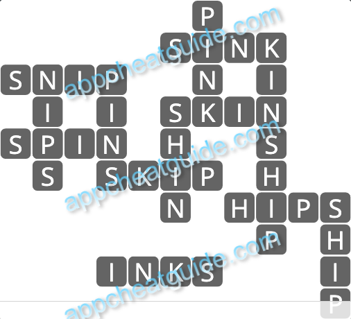 Wordscapes 17991 Peace 3 7 Master answer image answer