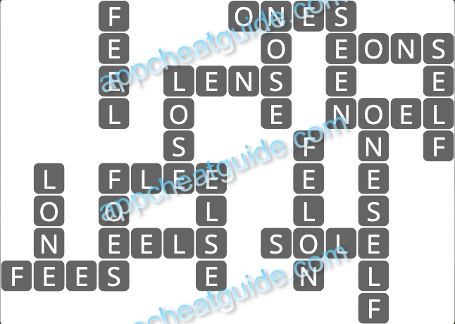 Wordscapes 18016 Birch 5 16 Master answer image answer
